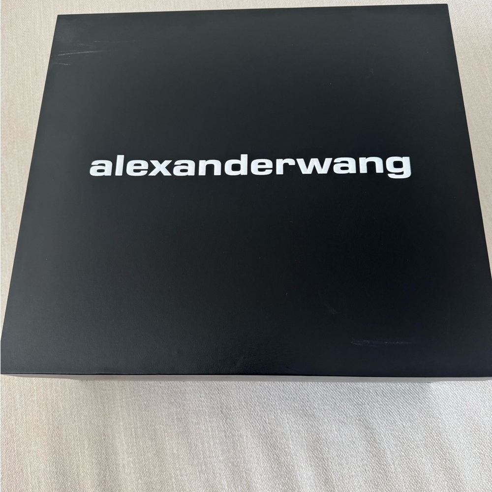 Alexander Wang Black and Silver Embellished Sandals - Picture 2 of 10